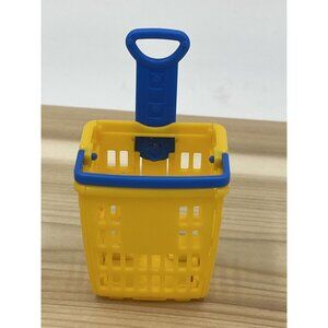 5 SURPRISE MINI BRANDS TOY  MINIATURE ZURU REPLICA WHEELED SHOPPING BASKET ONLY